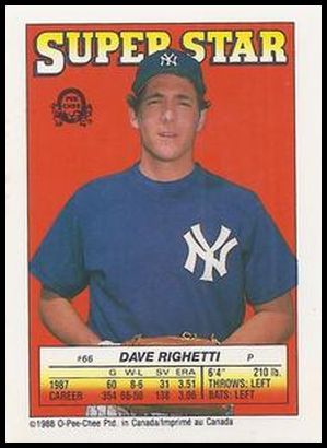 66 Dave Righetti